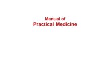 Manual of Practical Medicine (2011) R Alagappan