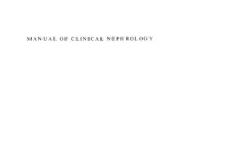 Manual of Clinical Nephrology – of the Rogosin Kidney Center () Jhoong S. Cheigh, M.D.