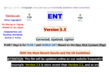 PLAB 1 Keys – ENT (Ear, Nose, and Throat) Study Guide (2024) Plab1Keys.com