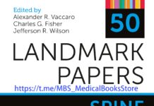 Every Spine Surgeon Should Know – NA (2019) Alexander R. Vaccaro