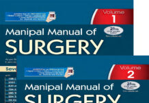 Manipal Manual of SURGERY – Silver Jubilee Edition, Two-volume set (2025) K Rajgopal Shenoy