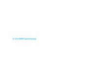 In Vivo NMR Spectroscopy – Principles and Techniques (2019) Robin A. de Graaf