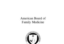 American Board of Family Medicine – In-Training Examination (2018) The American Board of Family Medicine
