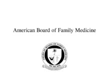 American Board of Family Medicine In-Training Examination – Multiple Choice Questions (MCQ) Review (2015) The American Board of Family Medicine