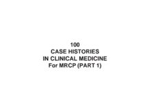 100 Case Histories in Clinical Medicine – For MRCP (Part 1) (2004) Farrukh Iqbal