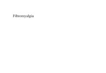 Fibromyalgia – A Practical Clinical Guide (2011) Dawn A. Marcus