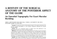Anatomy of the Eye Muscles (2018) Kenneth W. Wright