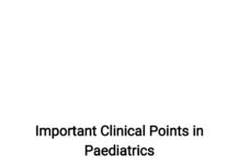 Important Clinical Points in Paediatrics (2019) Dr. Ankit Yadavendra