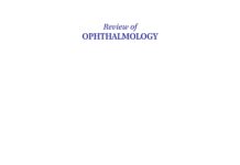 Review of Ophthalmology – Quick Text Review & MCQs (2015) AK Khurana