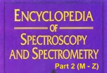 Encyclopedia of Spectroscopy and Spectrometry – Three Volume Set (2001) George Tranter