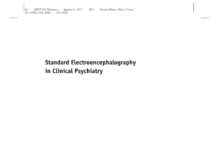 Standard Electroencephalography in Clinical Psychiatry – A Practical Handbook (2011) Nash Boutros
