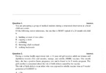PREP 2000 – Pediatrics Review and Education Program Examination Questions (2003) AHMED HAMMOODI