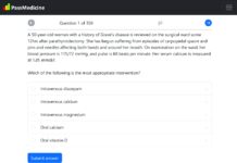 Endocrinology Q&A – Acute Management of Hypocalcaemia (2024) Passmedicine Limited