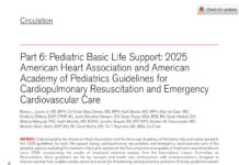 Pediatric Basic Life Support – 2025 American Heart Association and American Academy of Pediatrics Guidelines for Cardiopulmonary Resuscitation and Emergency Cardiovascular Care (2025) Benny L. Joyner Jr, MD, MPH
