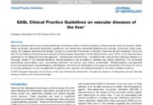 EASL Clinical Practice Guidelines on vascular diseases of the liver – Clinical Practice Guidelines (2025) European Association for the Study of the Liver