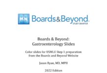 Boards & Beyond Gastroenterology Slides – Color slides for USMLE Step 1 preparation (2022) Jason Ryan, MD, MPH