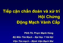 Tiếp cận chẩn đoán và xử trí Hội Chứng Động Mạch Vành Cấp (2018) Phạm Mạnh Hùng