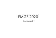 FMGE 2020 Dec Recall – Recollected Questions and Clinical Vignettes (2020) Dr. Ramyasree B