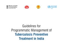 Guidelines for Programmatic Management of TB Preventive Treatment – In India (2021) Ministry of Health and Family Welfare