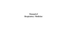 Manual of Respiratory Medicine (2008) Harmanjit Singh Hira