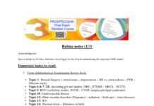 FRCSFRCOphth Final Exam Course Notes – Retina Notes Diabetic Macular Edema and Retinal Vascular Disorders (2014) A Sallam