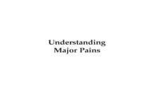 Understanding Major Pains – Genesis, Prevention and Relief (2003) A Lal