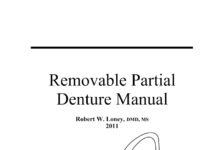Removable Partial Denture Manual (2011) Robert W. Loney, DMD, MS