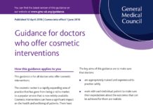 Guidance for doctors who offer cosmetic interventions (2016) General Medical Council (GMC)